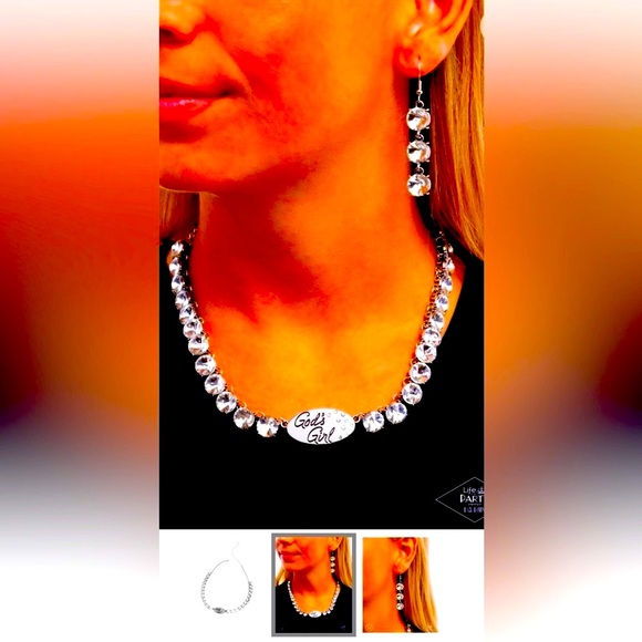 🙏💎 $15 SET❗️ INSPIRATIONAL❗️PAPARAZZI “GOD’S GIRL” WHITE NECKLACE & BRACELET❗️💎🙏 - Picture 10 of 10
